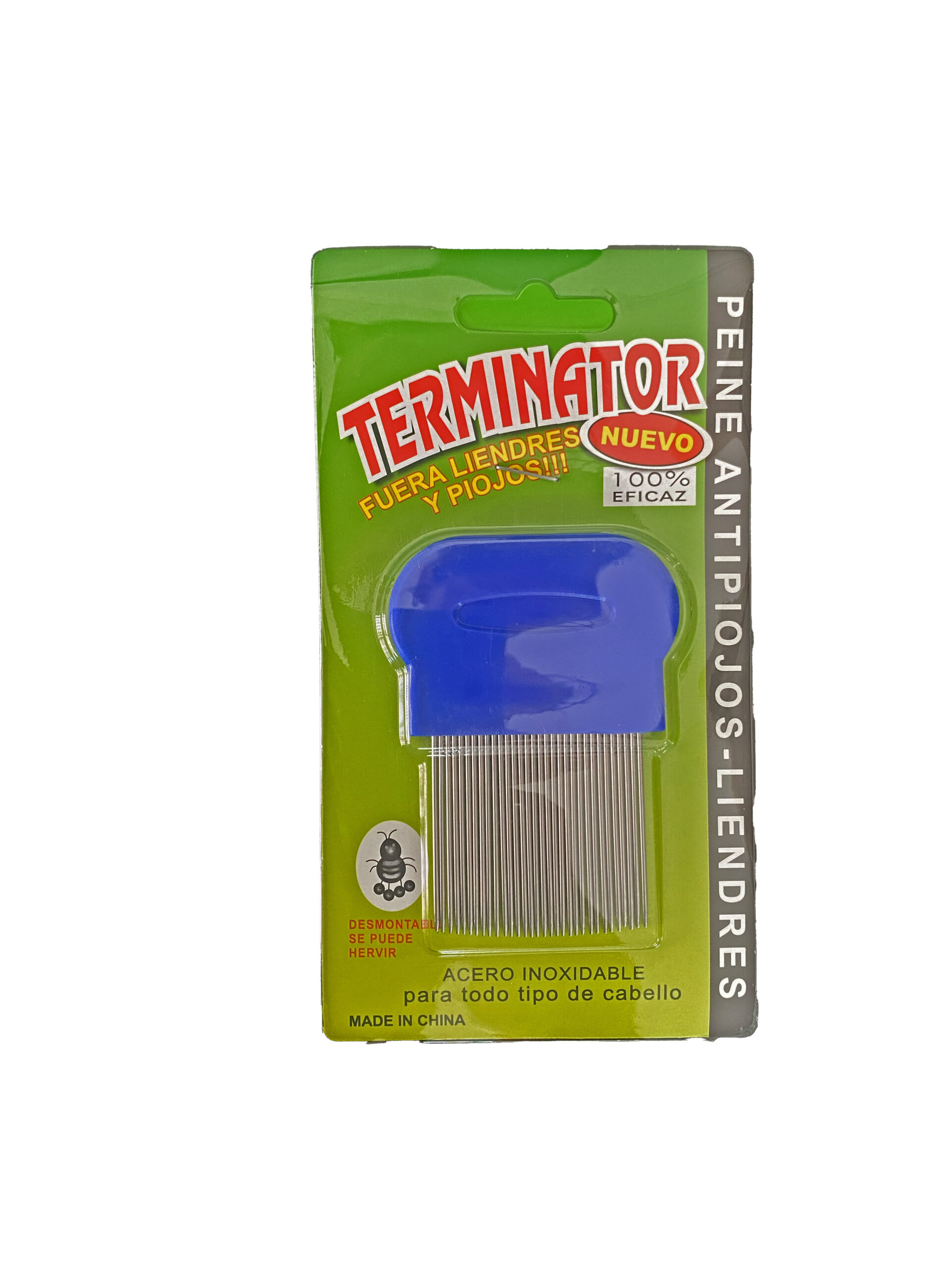Peine antipiojos terminator